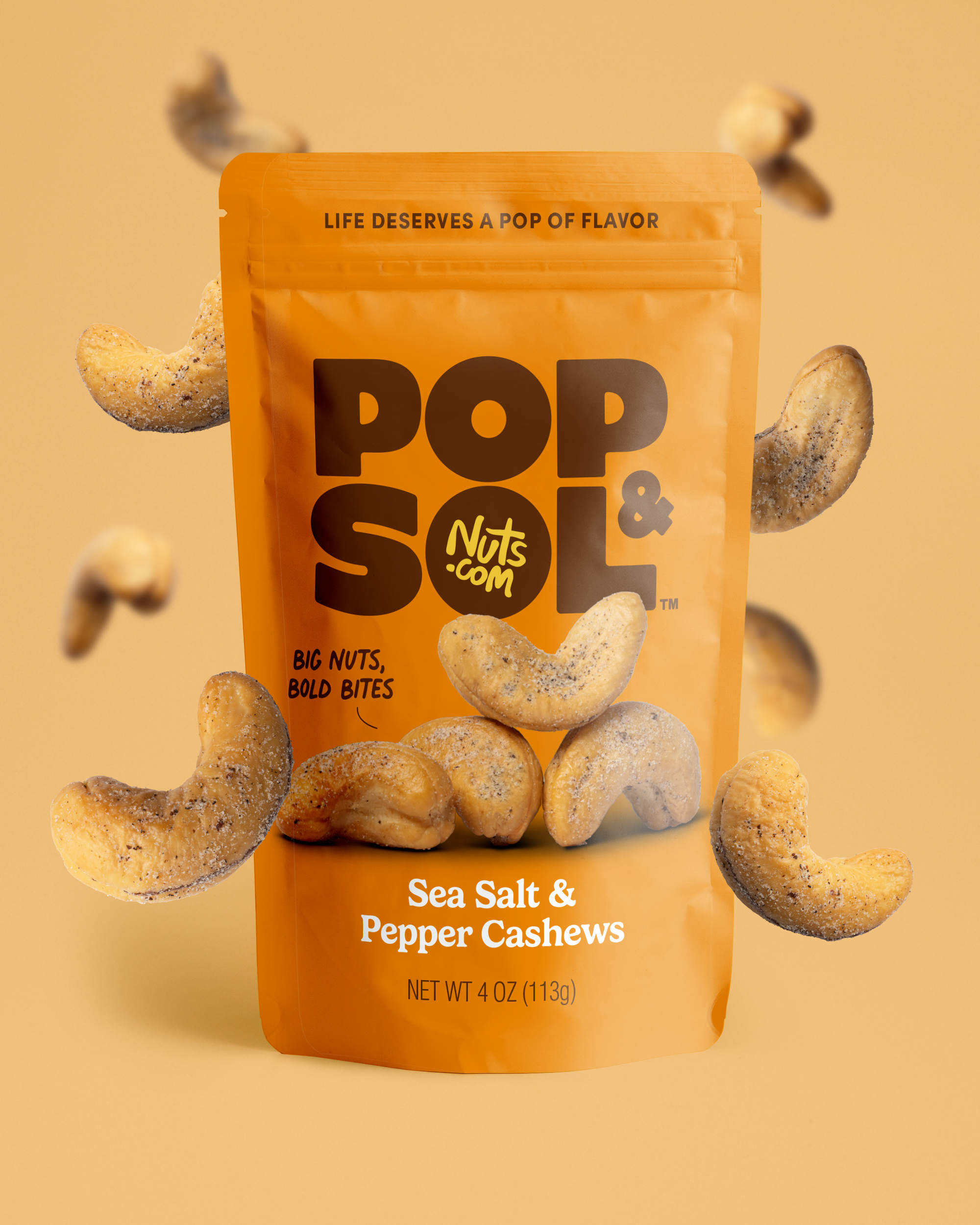 Sea Salt & Pepper Cashews