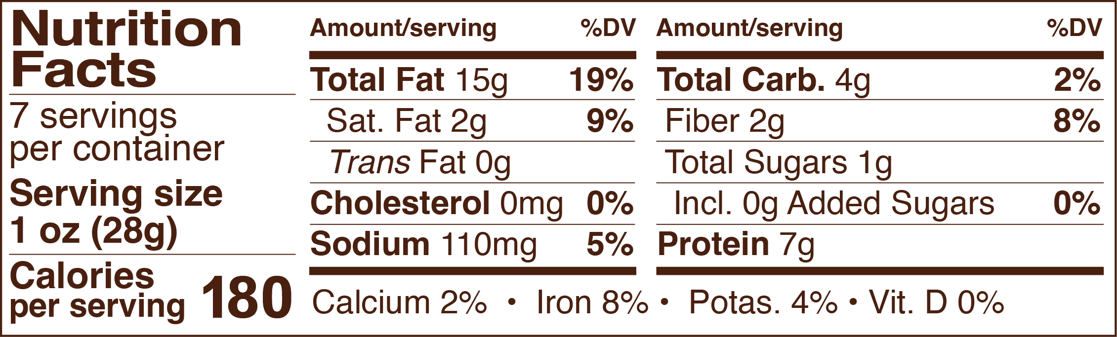 Nutritional Information
