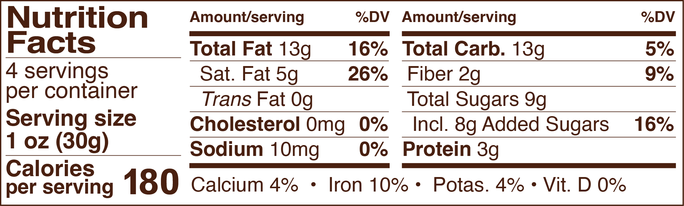 Nutritional Information